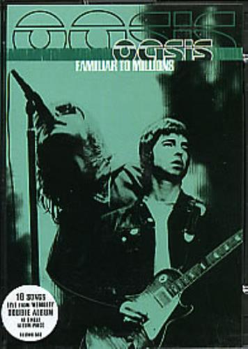 Oasis Familiar To Millions UK mini disc (MD) (289151)